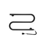 Wellmer Elektrinis rankšluosčių džiovintuvas “S-TYPE“ juodas 2 bangų 40W - Image 2