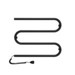 Wellmer Elektrinis rankšluosčių džiovintuvas “S-TYPE“ juodas 3 bangų 40W - Image 2