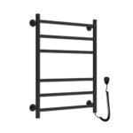 Wellmer Elektrinis rankšluosčių džiovintuvas PLAIN juodas 700x530 85W dešinė - Image 3