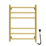 Wellmer Elektrinis rankšluosčių džiovintuvas PLAIN auksinis 700x530 85W dešinė - Image 2