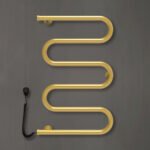 Wellmer Elektrinis rankšluosčių džiovintuvas “S-TYPE“ auksinis 5 bangų 75W