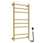 Wellmer Elektrinis rankšluosčių džiovintuvas PLAIN 1000x530 auksinis 125W dešinė - Image 3