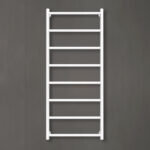 Wellmer Vandeninis rankšluosčių džiovintuvas TRIO baltas 1200×500 nerūdijantis plienas