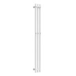 Wellmer Vandeninis rankšluosčių džiovintuvas VERONA baltas 1500×176 nerūdijantis plienas - Image 3