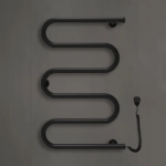 Wellmer Elektrinis rankšluosčių džiovintuvas “S-TYPE“ juodas 5 bangų 75W