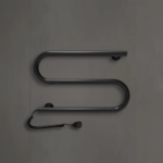 Wellmer Elektrinis rankšluosčių džiovintuvas “S-TYPE“ juodas 2 bangų 40W