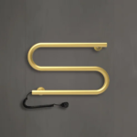 Wellmer Elektrinis rankšluosčių džiovintuvas “S-TYPE“ auksinis 2 bangų 40W