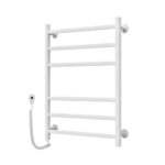 Wellmer Elektrinis rankšluosčių džiovintuvas PLAIN baltas 700x530 85W kairė - Image 3